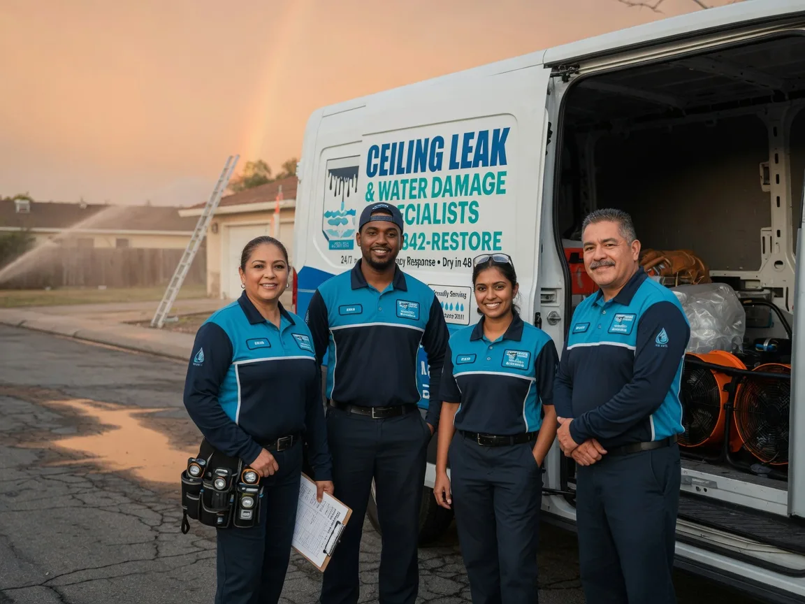 Ceiling Leak Cleanup company in Crosby, ND